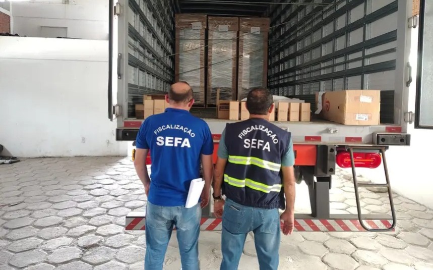 Sefa apreende 115 celulares subfaturados no Pará