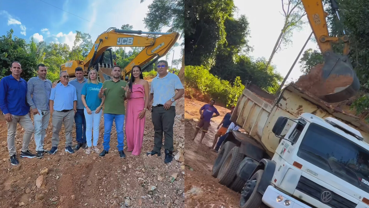 Godoy cumpre compromisso de campanha na Vicinal Monte Castelo, em Itupiranga