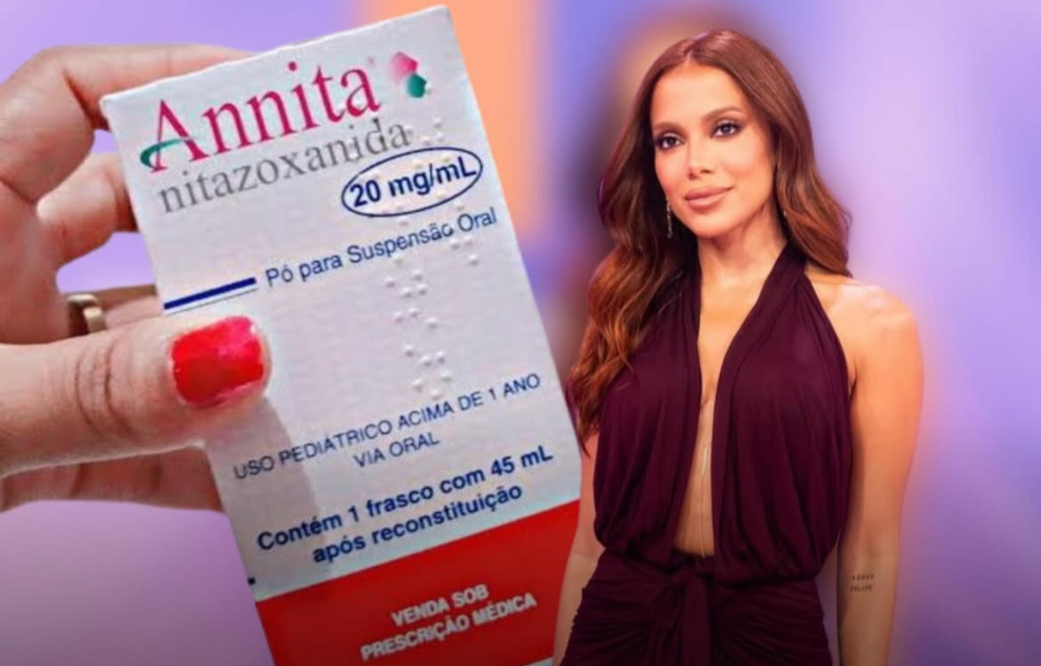 Anitta tenta barrar uso de nome por empresa de remédio para vermes