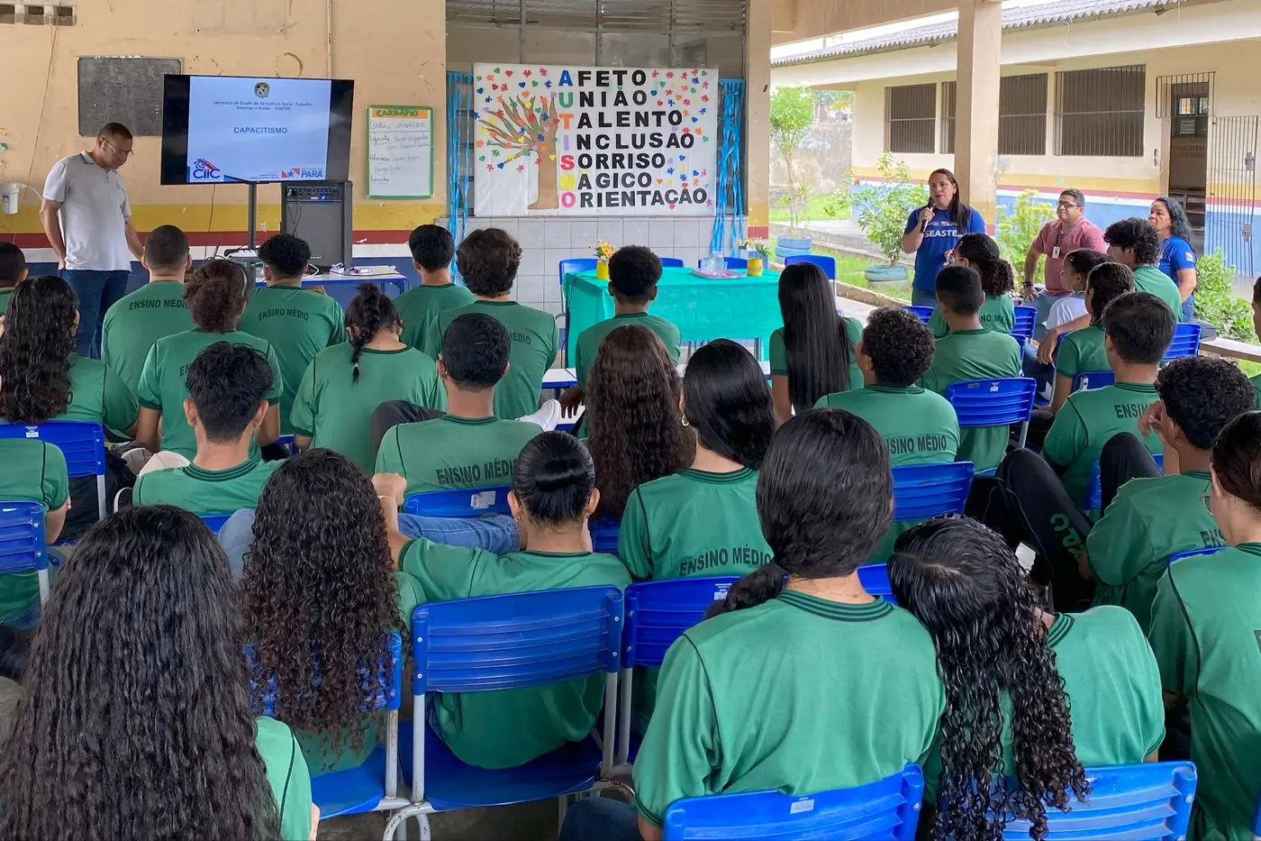 Pará lança campanha contra o capacitismo na rede estadual de ensino