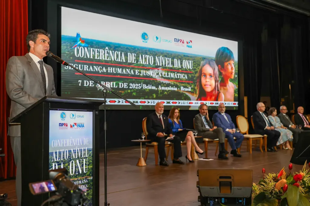 Governador do Pará defende justiça climática em conferência internacional