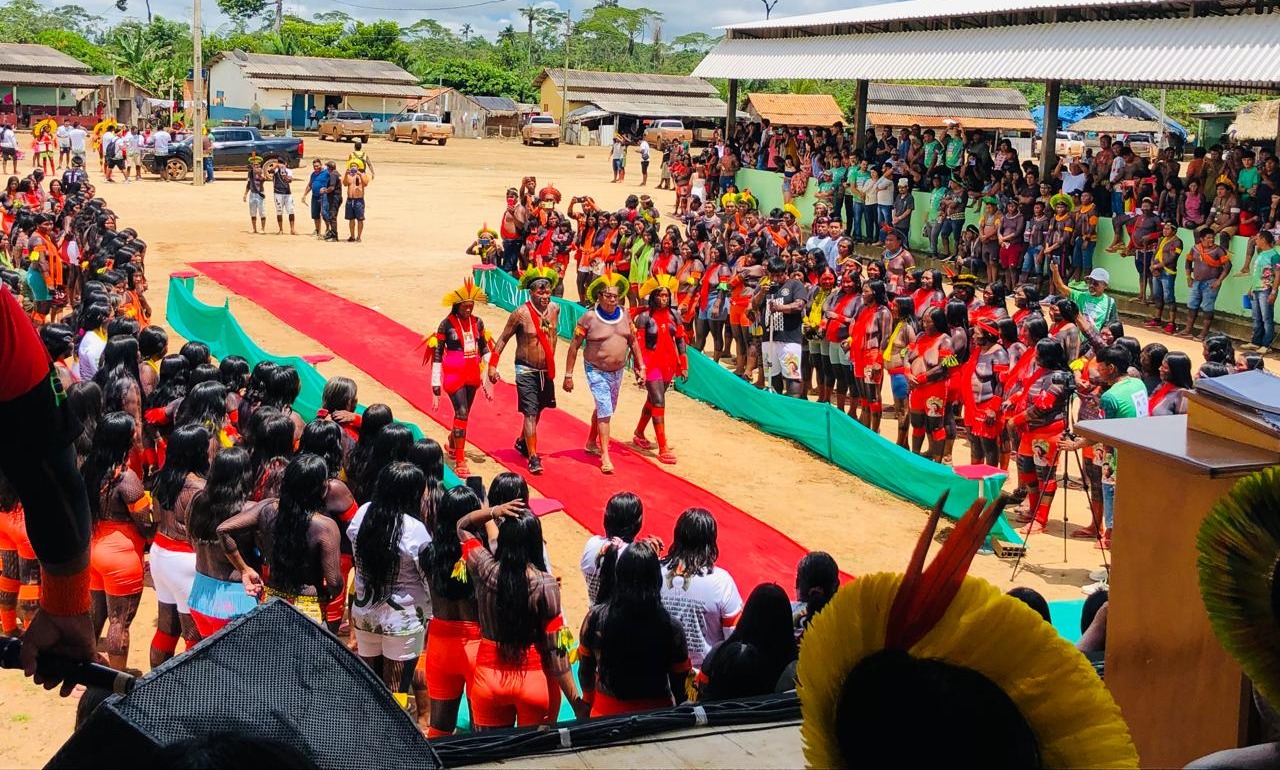 Prefeitura de Parauapebas participa do evento de posse do cacique Kaiorê Xikrin