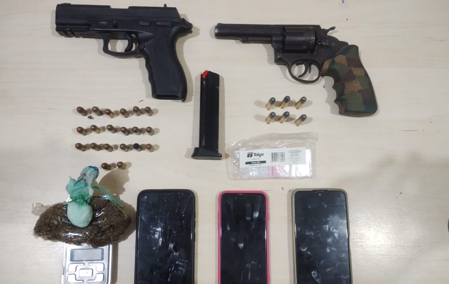 Negociação de armas em Conceição do Araguaia termina em prisão e apreensão de drogas