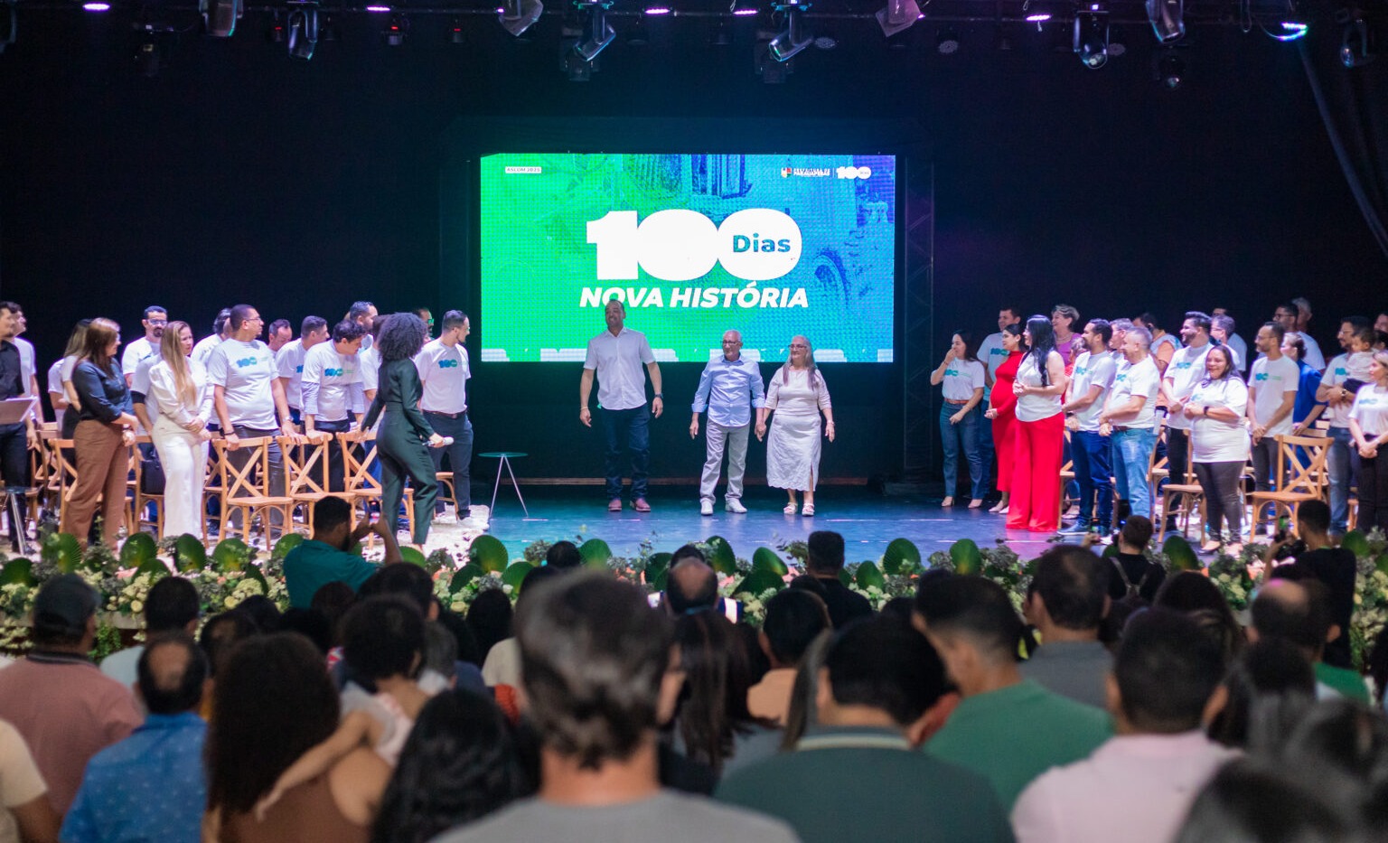Prefeitura de Parauapebas realiza evento em comemoração aos 100 dias de governo