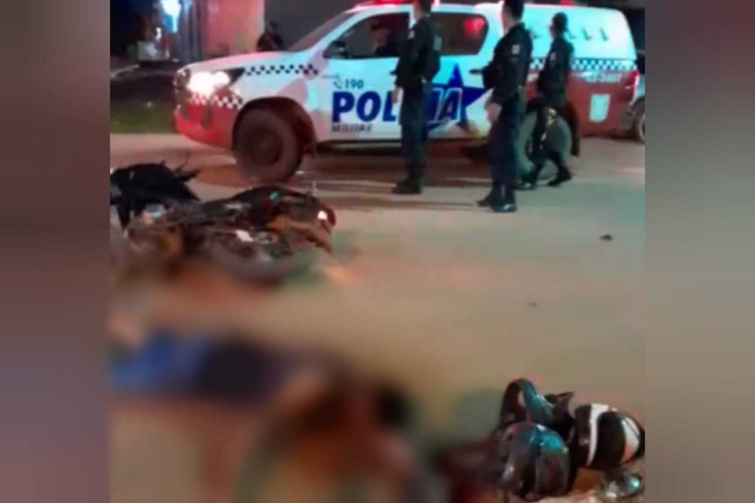 Colisão entre duas motos deixa uma pessoa ferida em Marabá