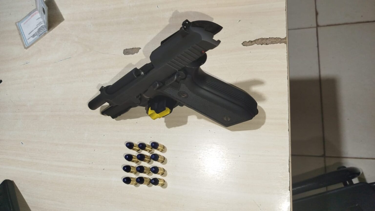 Homem embriagado é preso com pistola 9mm e 12 munições em Marabá