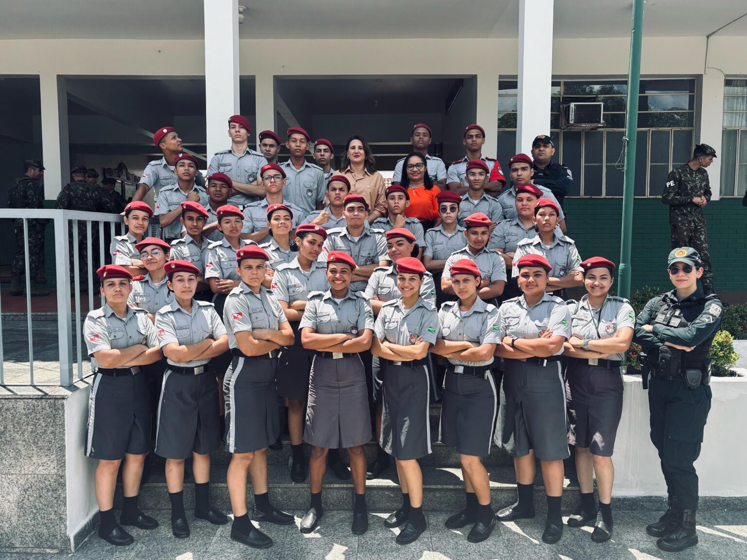CMRio participa de formatura militar durante a Semana do Exército em Marabá