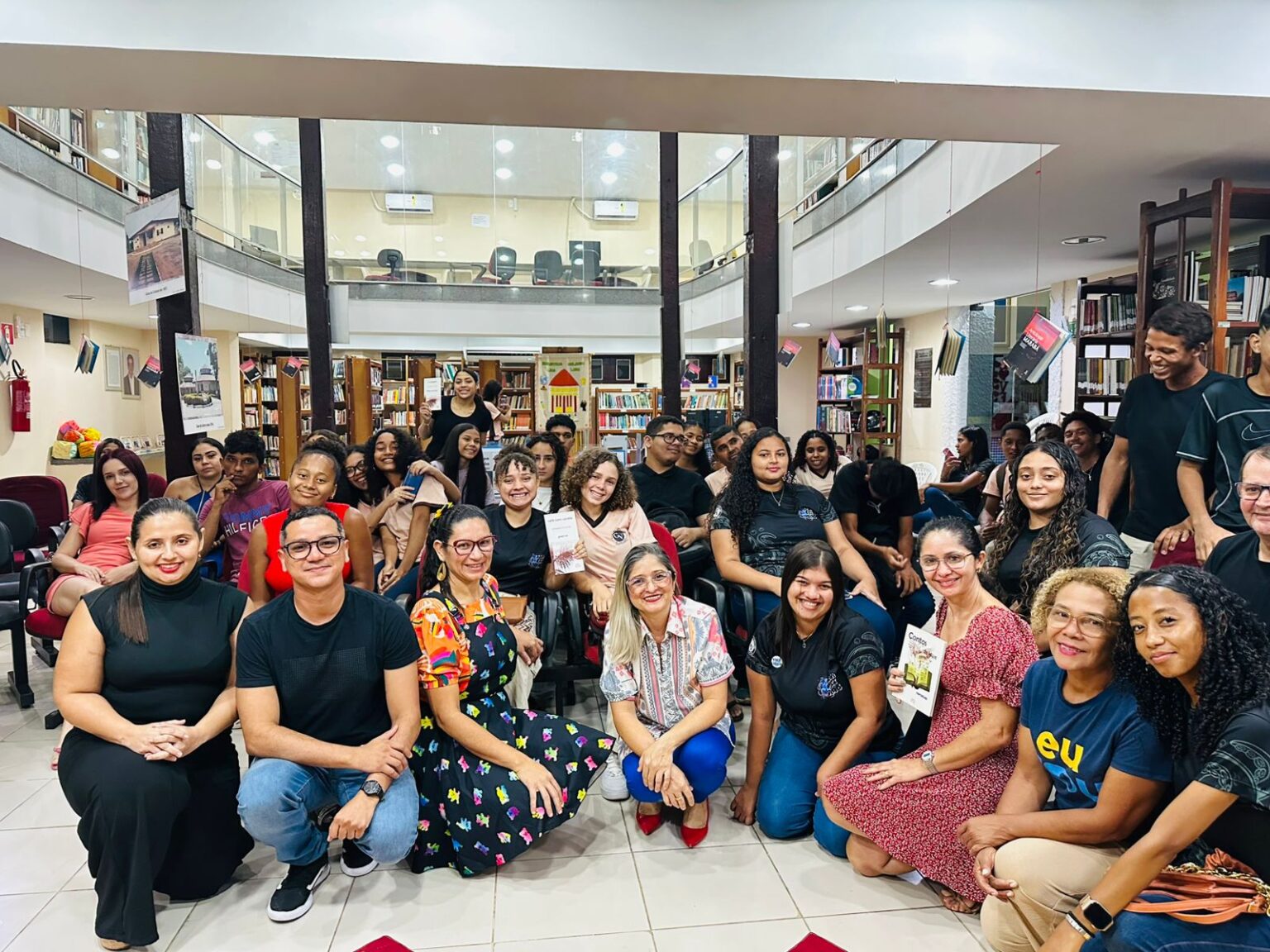 Biblioteca Orlando Lobo recebe alunos com extensa programação em Marabá
