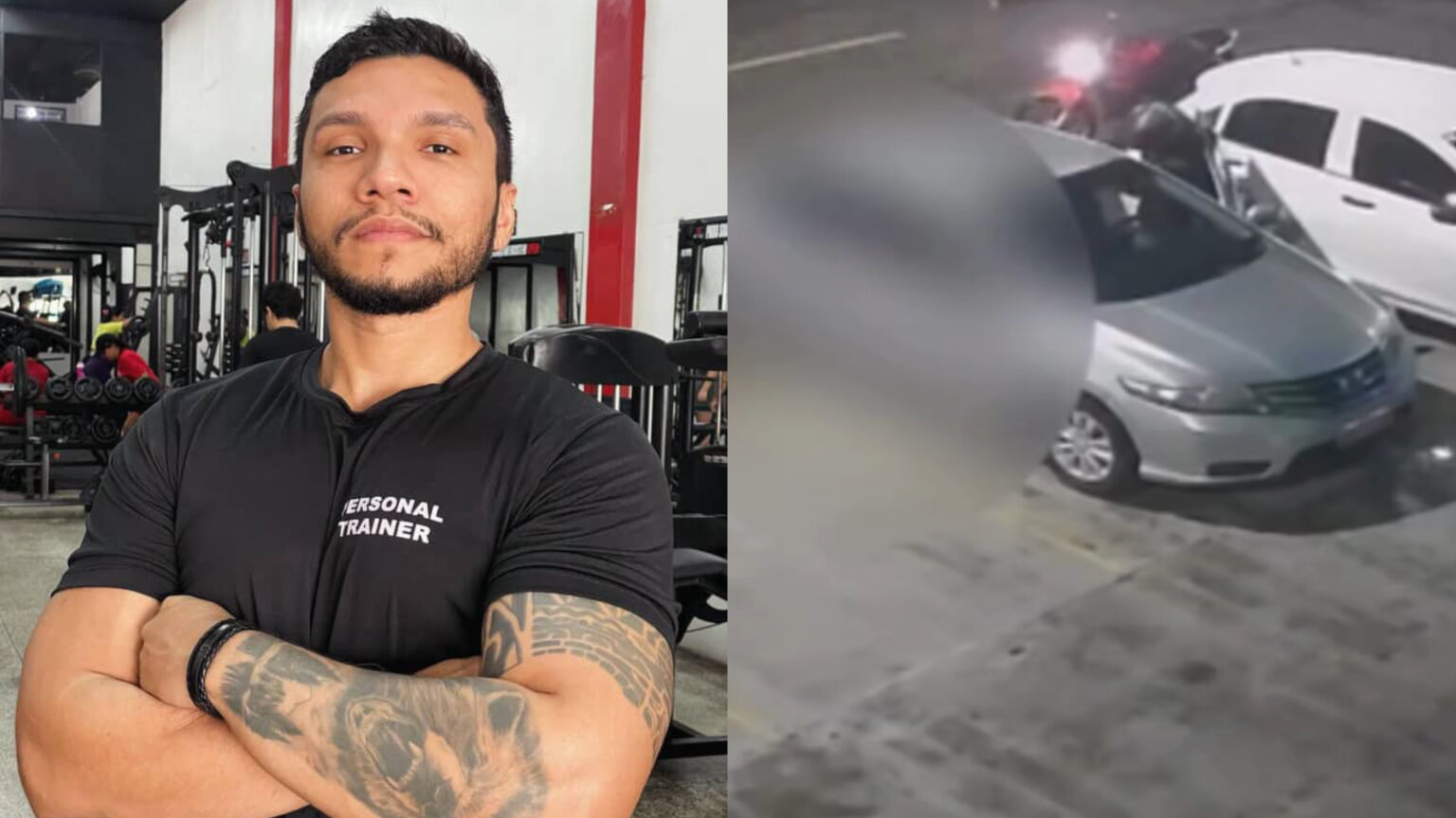 Confronto termina com morte de personal e PM em frente a academia no Pará