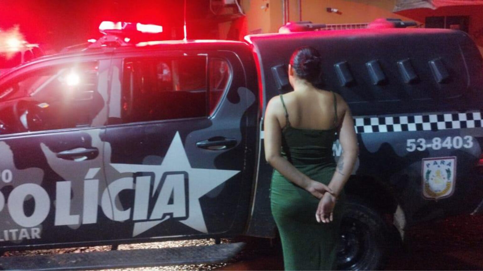 Mulher é presa com grande quantidade de drogas em operação do 1º BME em Marabá