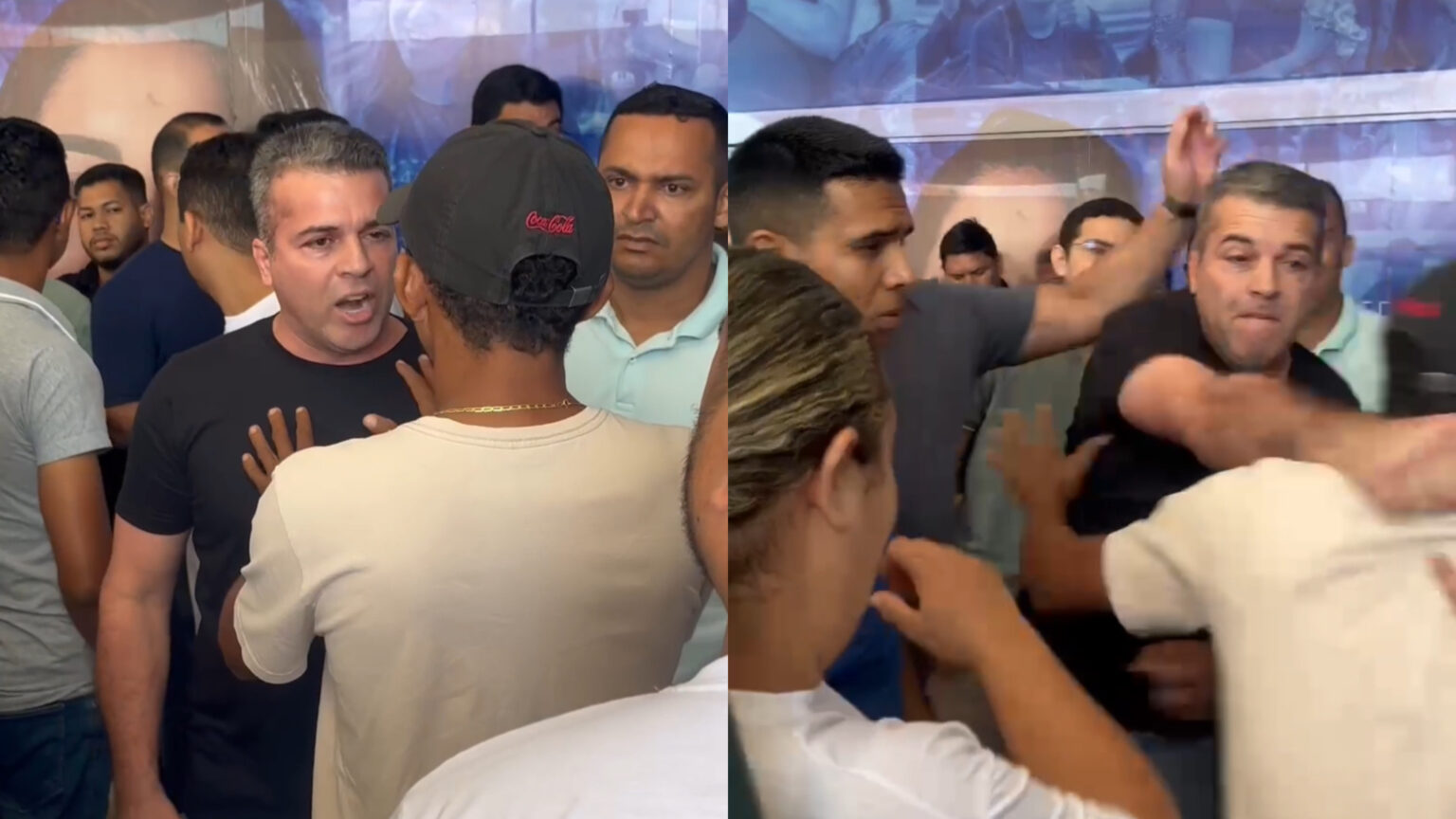 Homem invade gabinete e provoca ex-prefeito de Tucuruí, que reage; veja vídeo
