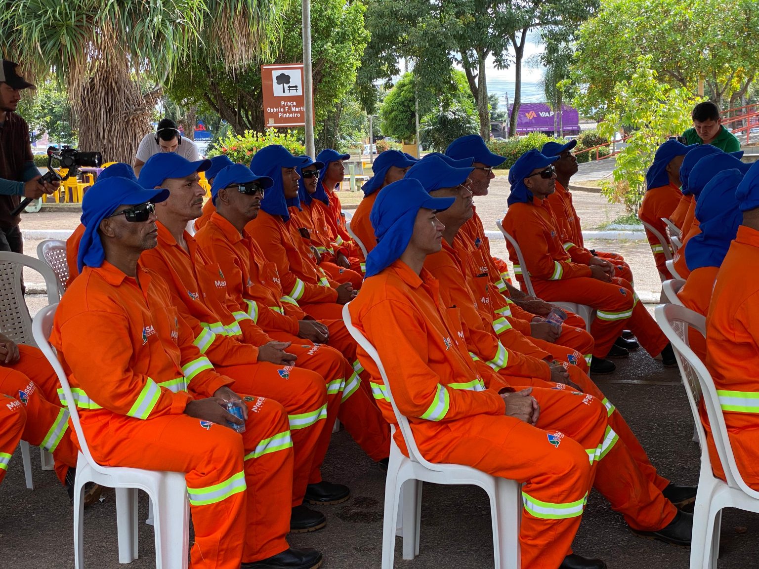 40 detentos passam a trabalhar na limpeza urbana em Marabá
