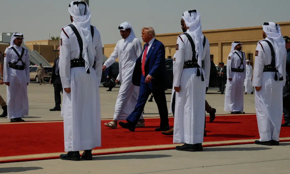 Presidente dos EUA, Donald Trump reafirma desejo de tomar Gaza