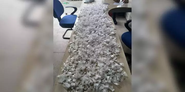 PM apreende mais de 1,3 mil papelotes de pasta base de cocaína no Pará