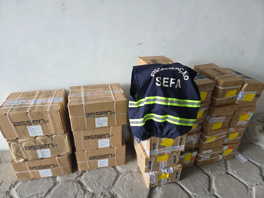 Sefa apreende peças de motocicletas no nordeste do Pará
