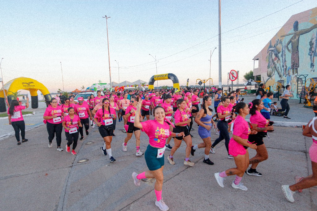 2ª Corrida Rosa Shock leva 500 participantes para as ruas da Marabá Pioneira