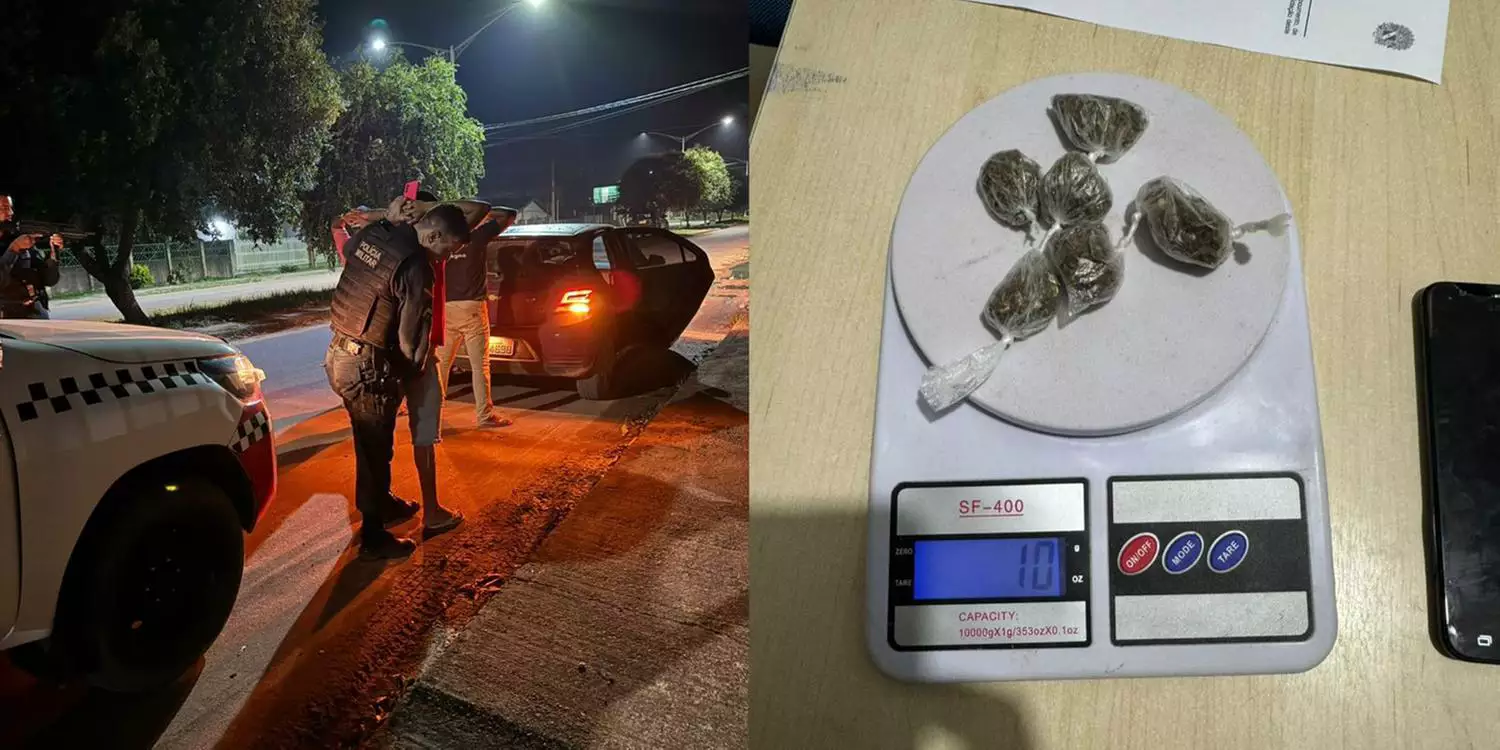 Homem é preso pela PM com papelotes de maconha no sudoeste do Pará