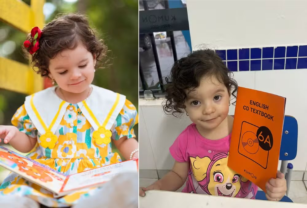Menina paraense impressiona o mundo com QI elevado e fluência em inglês aos 5 anos