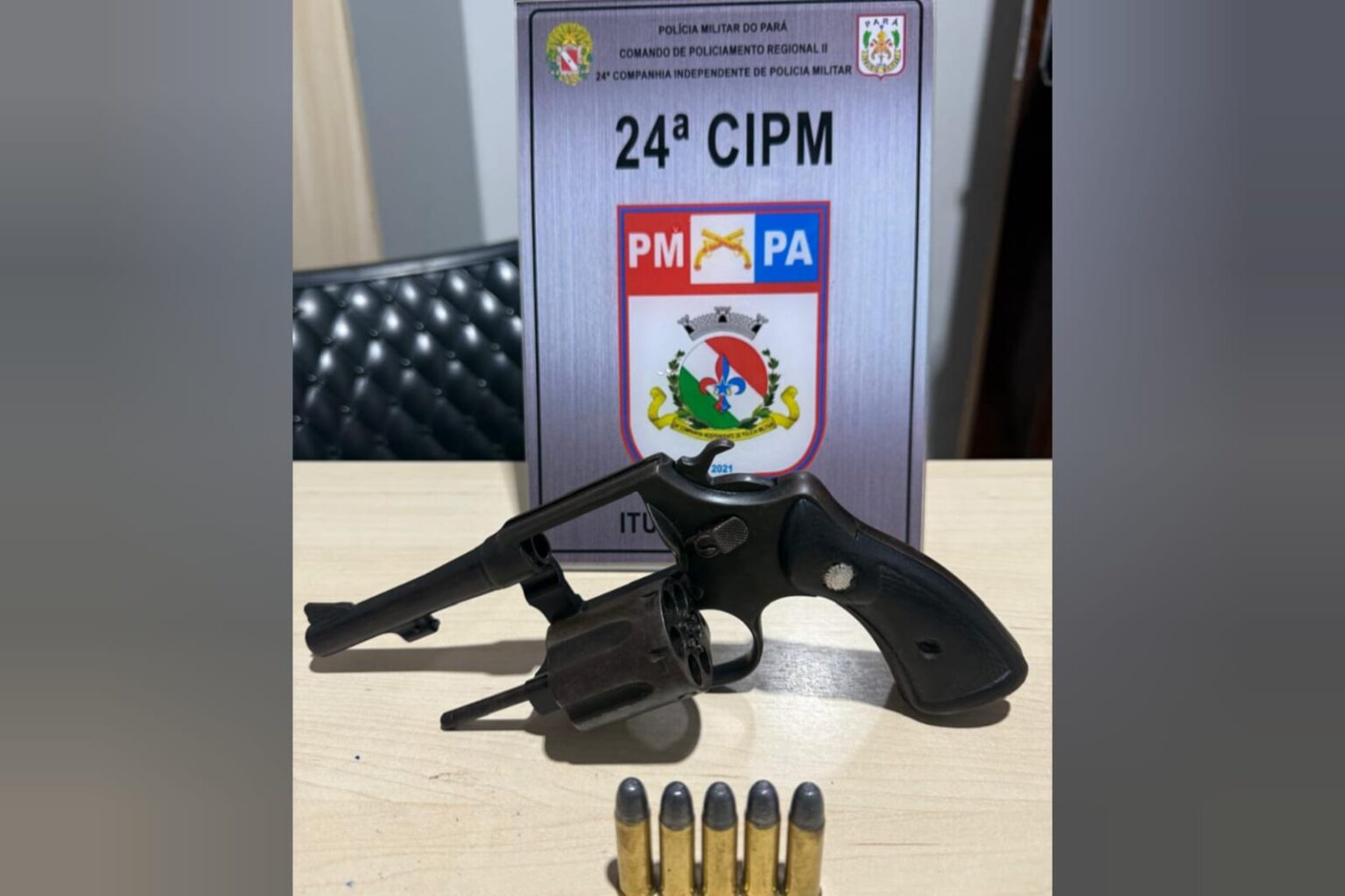Suspeito de invadir casa da ex-mulher com arma de fogo é preso em Itupiranga
