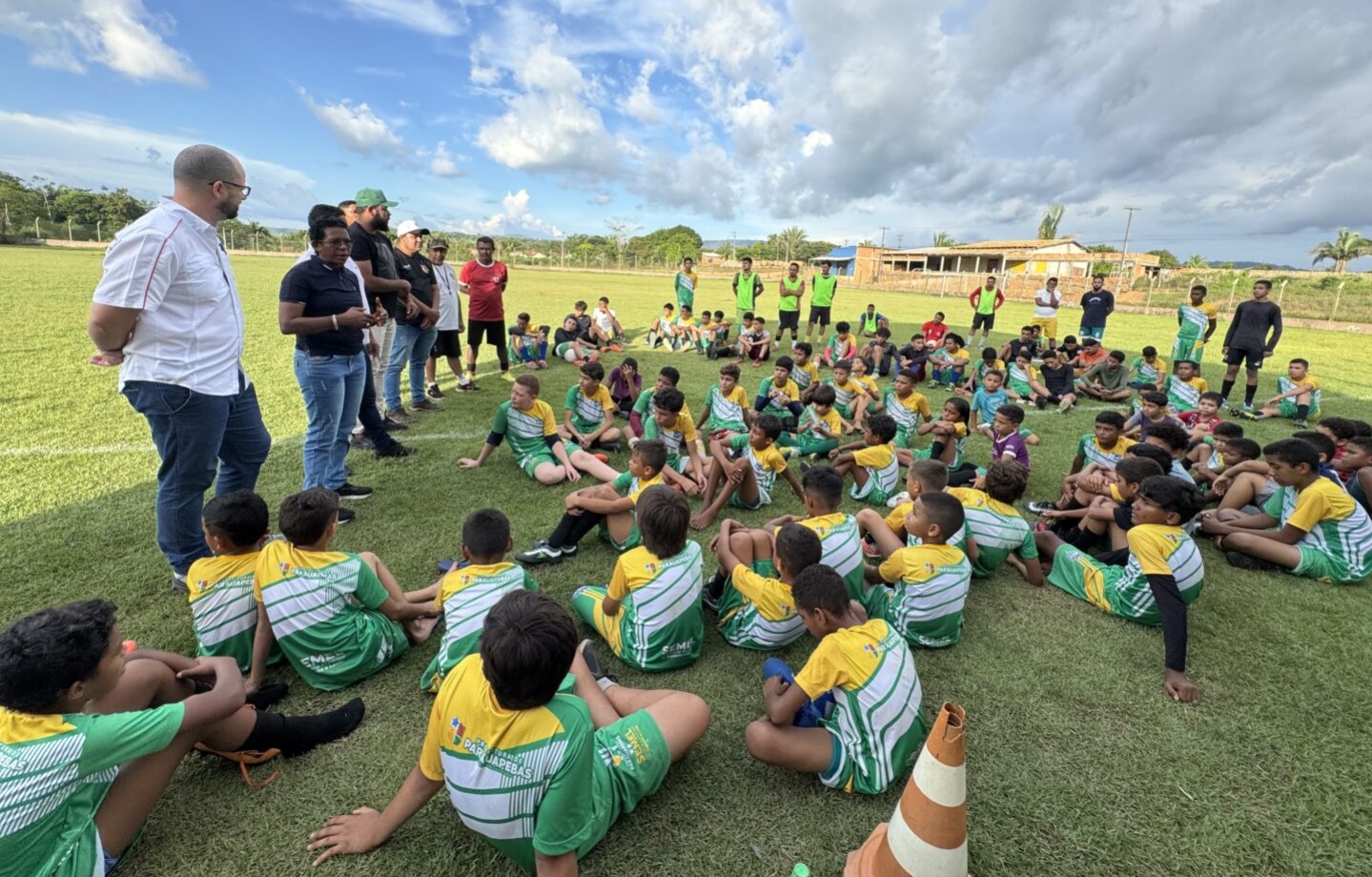 Prefeitura de Parauapebas incentiva o esporte e a inclusão social na zona rural