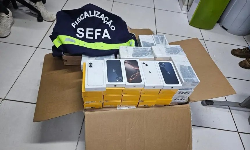 Sefa apreende mais de R$ 1,2 milhão em mercadorias em Conceição do Araguaia e Cachoeira do Piriá