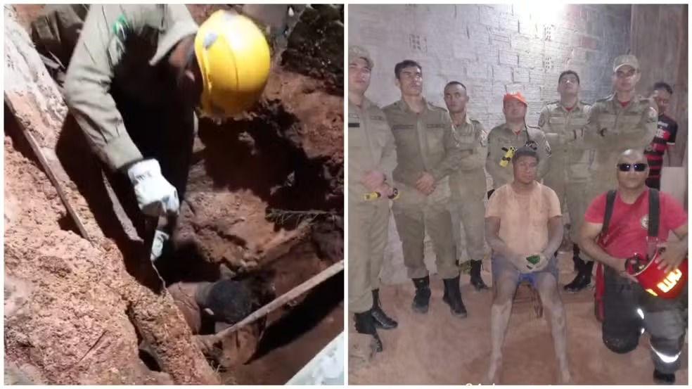 Indígena é resgatado por bombeiros após ficar soterrado por mais de 3h no Pará
