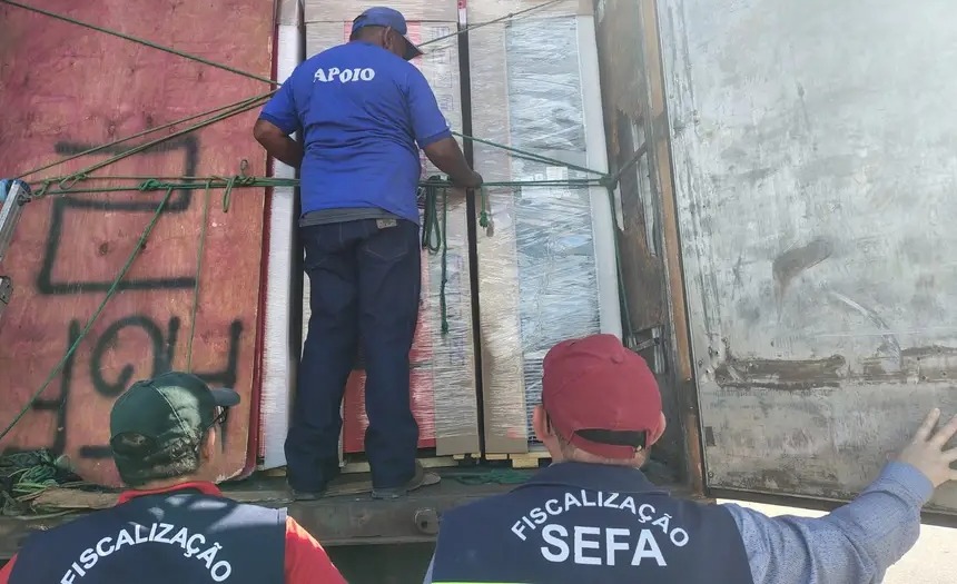 Sefa apreende 129 refrigeradores avaliados em R$ 380 mil no Pará