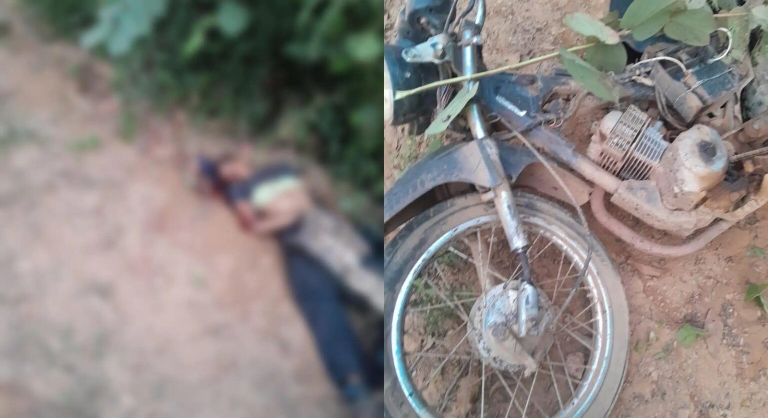 Motociclista morre após grave acidente na zona rural de Curionópolis