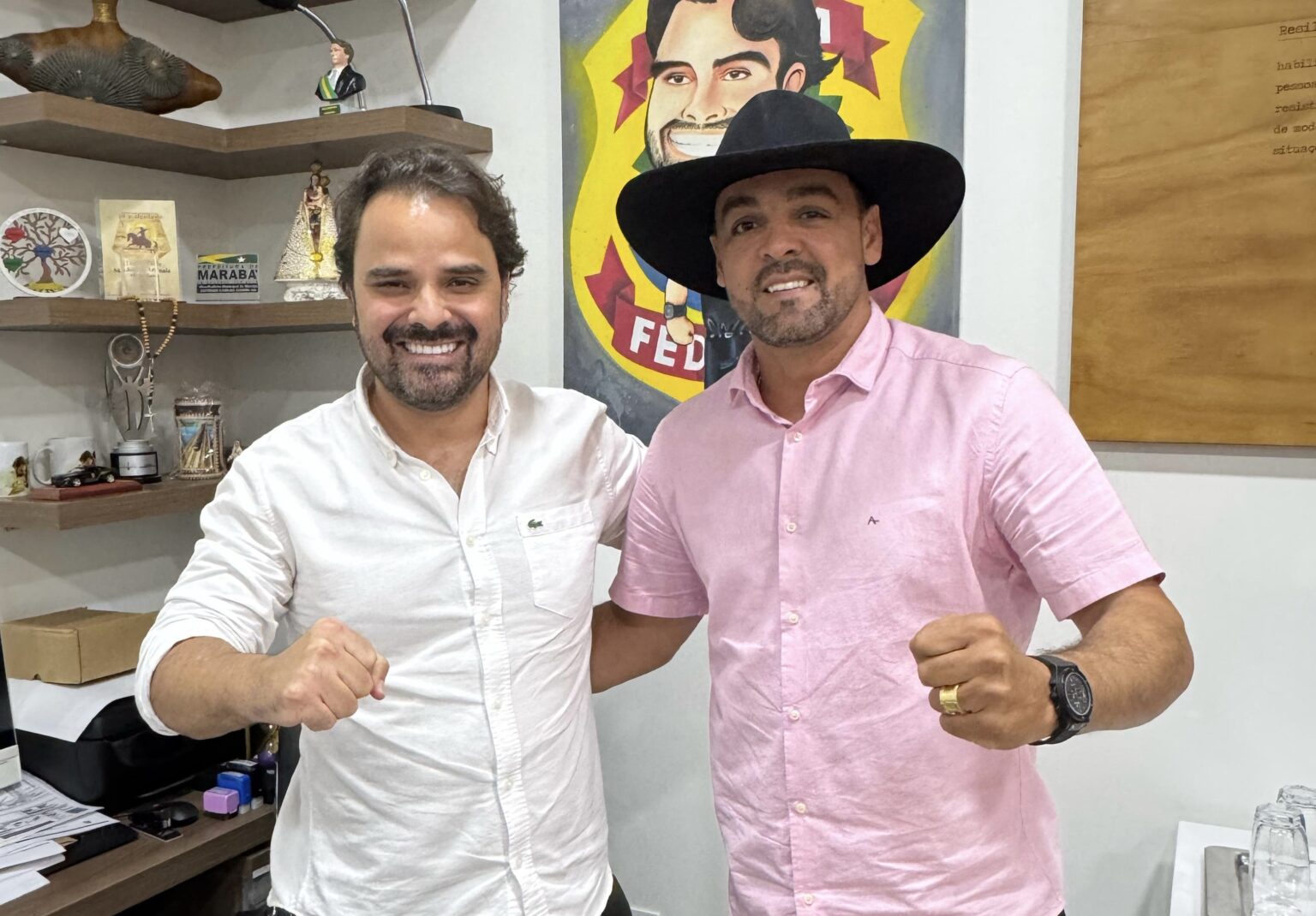 Toni Cunha e Aurélio Goiano discutem ações conjuntas para a região do Contestado