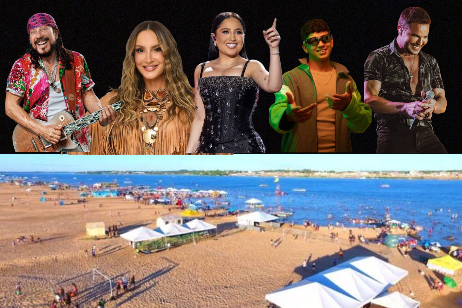 Claudia Leitte, Mari Fernandez e mais: confira as atrações do Veraneio 2025 de Marabá