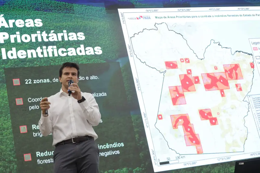 Estado apresenta o programa ‘Pará sem Fogo’ em Fórum Paraense sobre clima