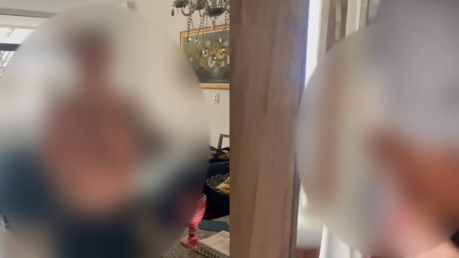 VÍDEO: Major da PM é flagrado agredindo a própria mãe dentro de casa no Pará