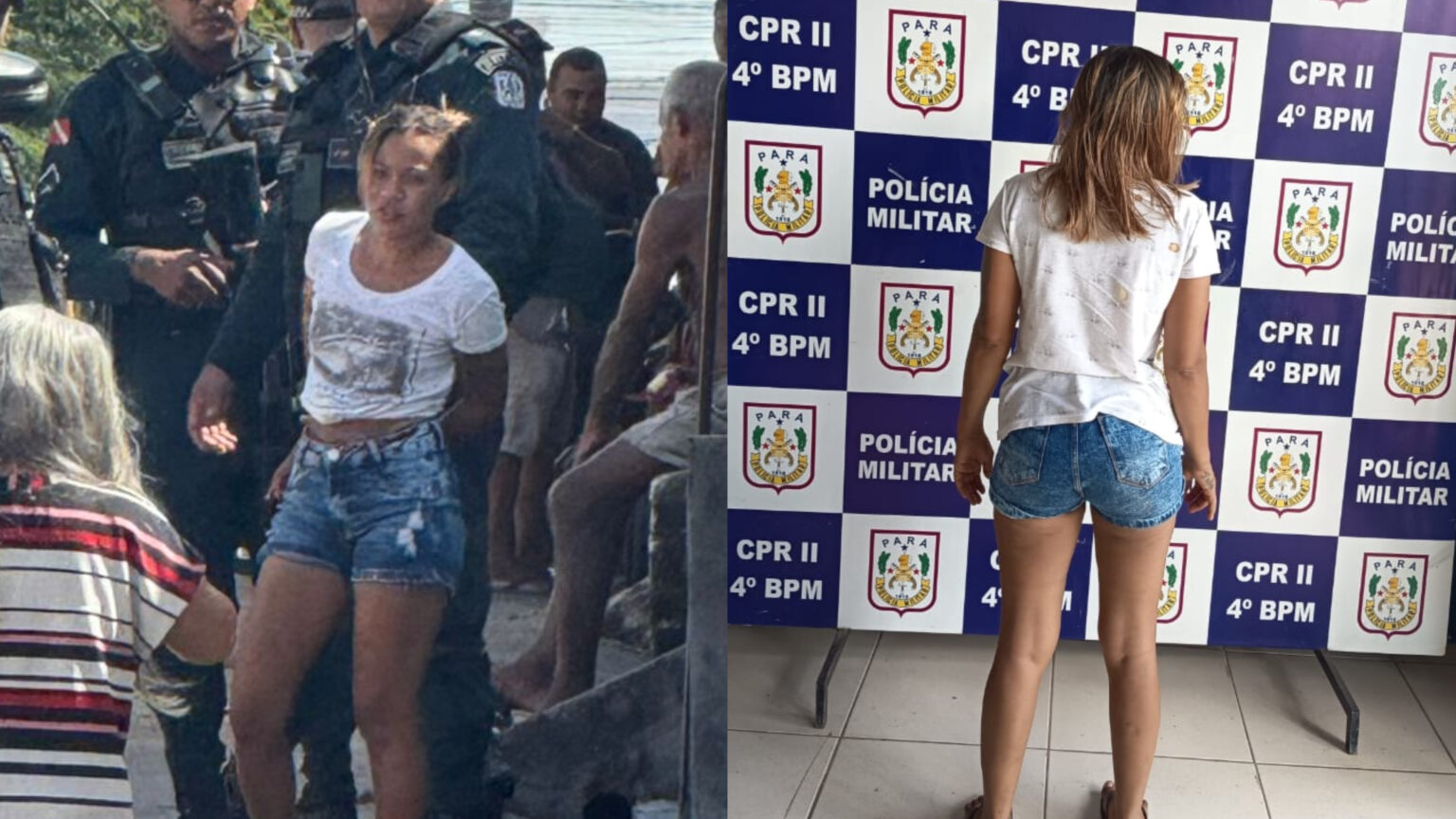 Mulher é presa após esfaquear outra no meio da rua em Marabá