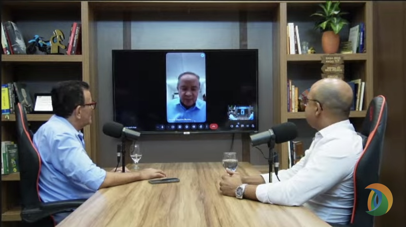 Senador Zequinha Marinho e Luivan Matos foram entrevistados no Debate Podcast
