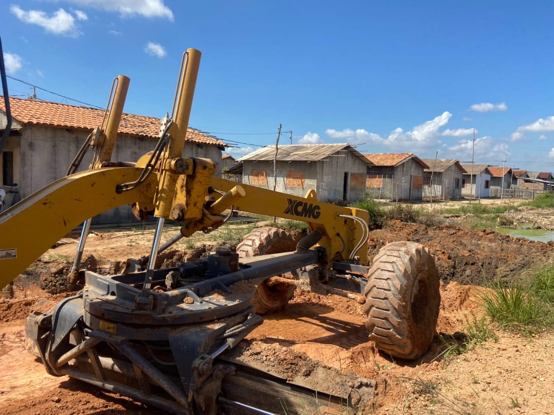 Prefeitura de Marabá requalifica vias no Residencial Magalhães, no núcleo São Félix