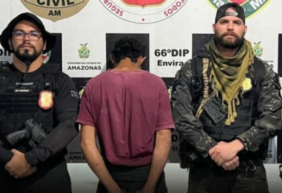 Homem é preso após torturar e ameaçar esposa e filhos; ‘aceita minha amante ou morre’
