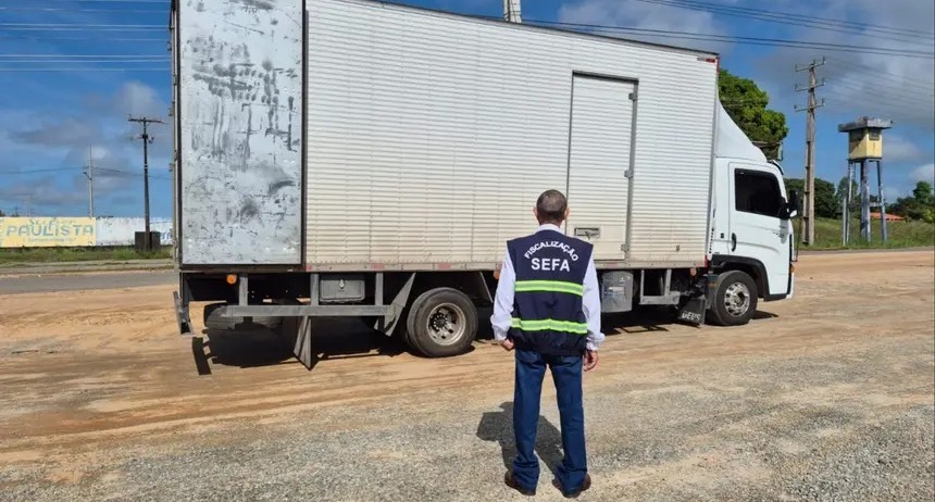 Sefa apreende mercadoria avaliada em mais de R$ 500 mil em Conceição do Araguaia