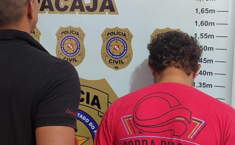 Homem é preso após esfaquear companheira e violar medida protetiva em Pacajá