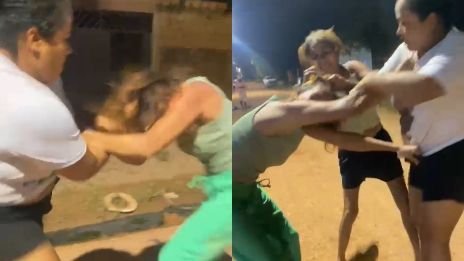 VÍDEO: mulher e filho são agredidos em via pública após boato, em Marabá