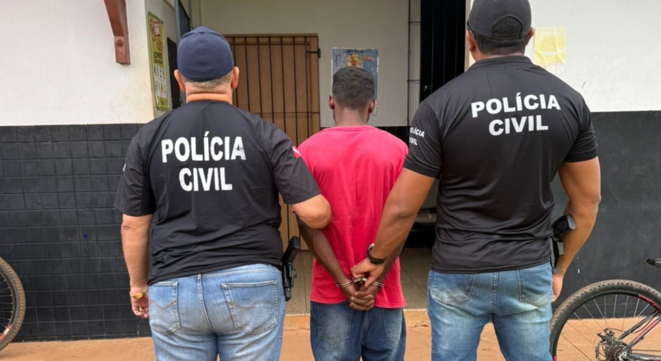 Polícia Civil prende homem suspeito de matar duas pessoas a tiros em Dom Eliseu
