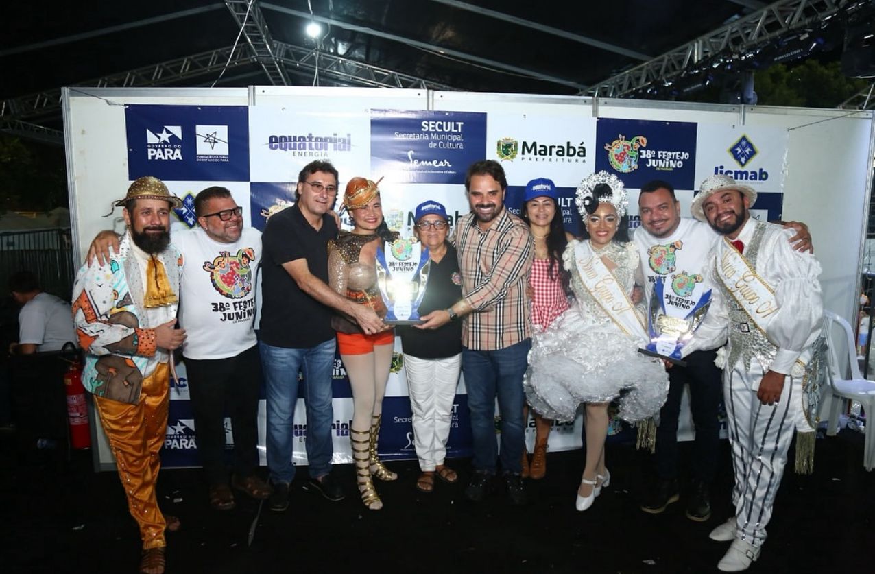 Arrastão do Amor conquista título inédito no Festejo Junino de Marabá com enredo sobre Padre Cícero