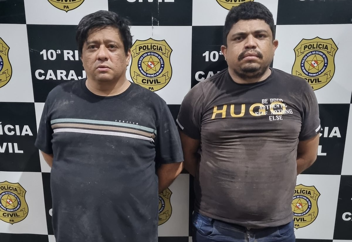 Polícia prende dois homens por tráfico e posse ilegal de arma na zona rural de Marabá