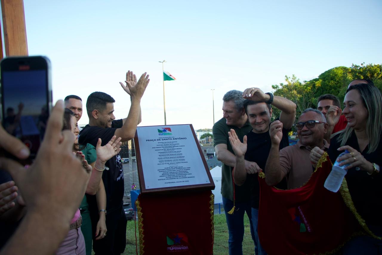Itupiranga ganha novo cartão postal com a inauguração da Praça de Santo Antônio