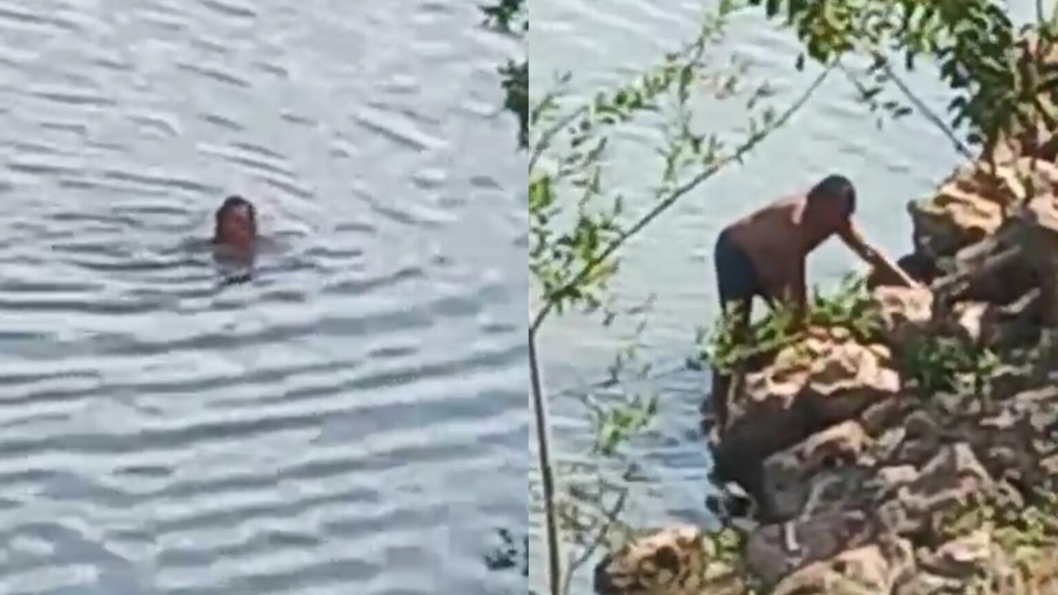 Influencer encontra cadáver no Rio Itacaiunas, em Marabá