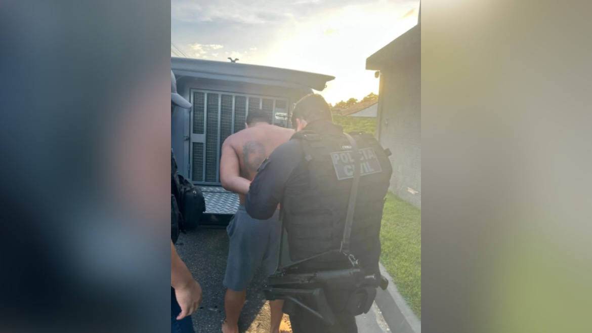 Polícia Civil prende líder do Comando Vermelho durante operação no Pará