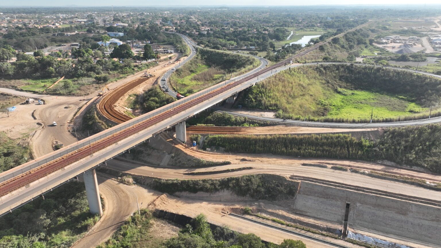 Trânsito na BR-222 será desviado por um ano devido às obras das pontes em Marabá