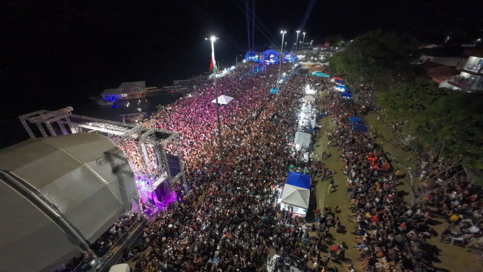 Mais de 45 mil pessoas prestigiam shows do aniversário de Itupiranga