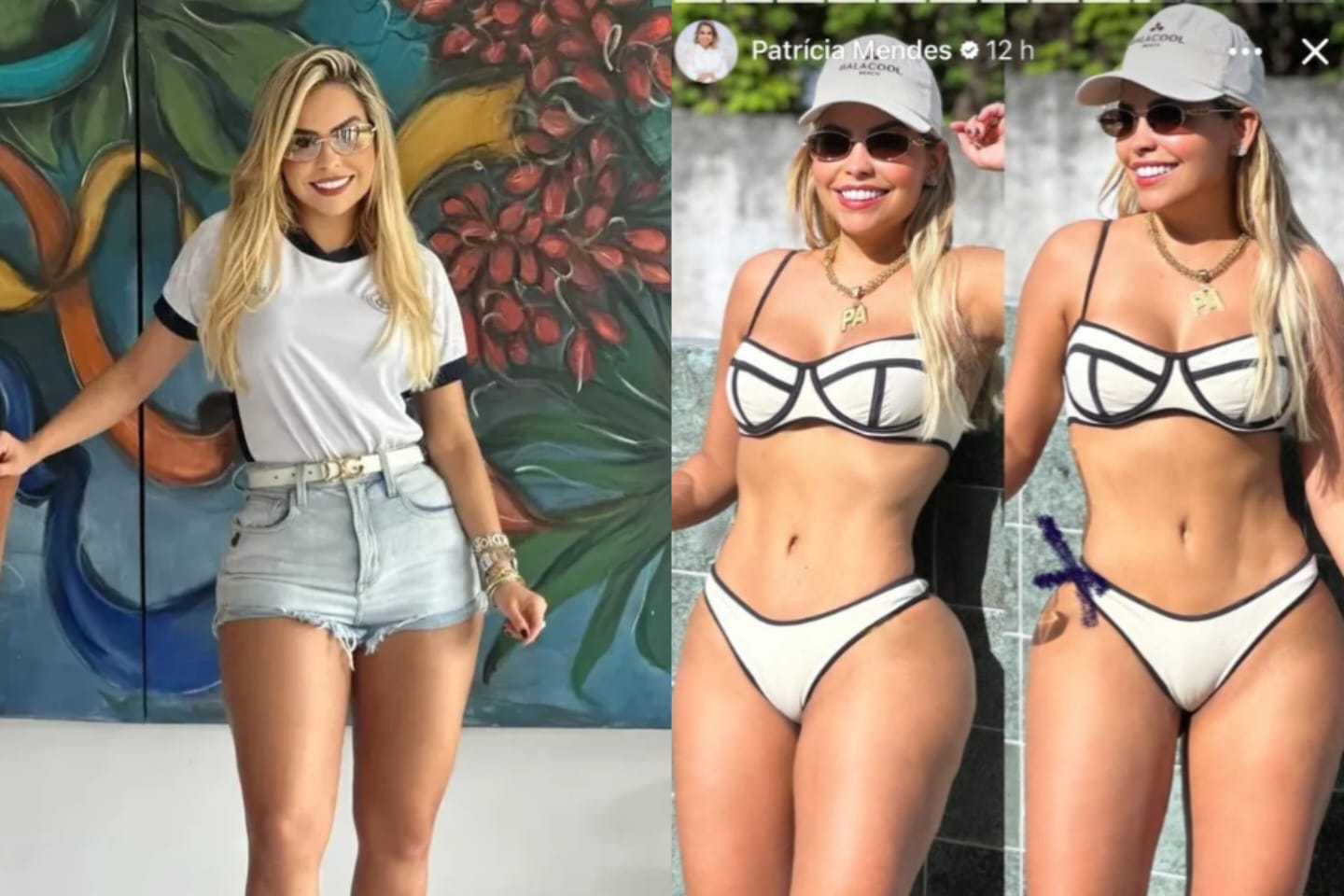 Prefeita de Marituba volta a posar de biquíni e chama atenção nas redes sociais