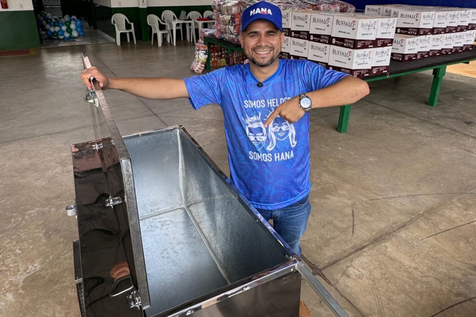 Prefeito de Itupiranga anuncia entrega de carrinhos para vendedores ambulantes