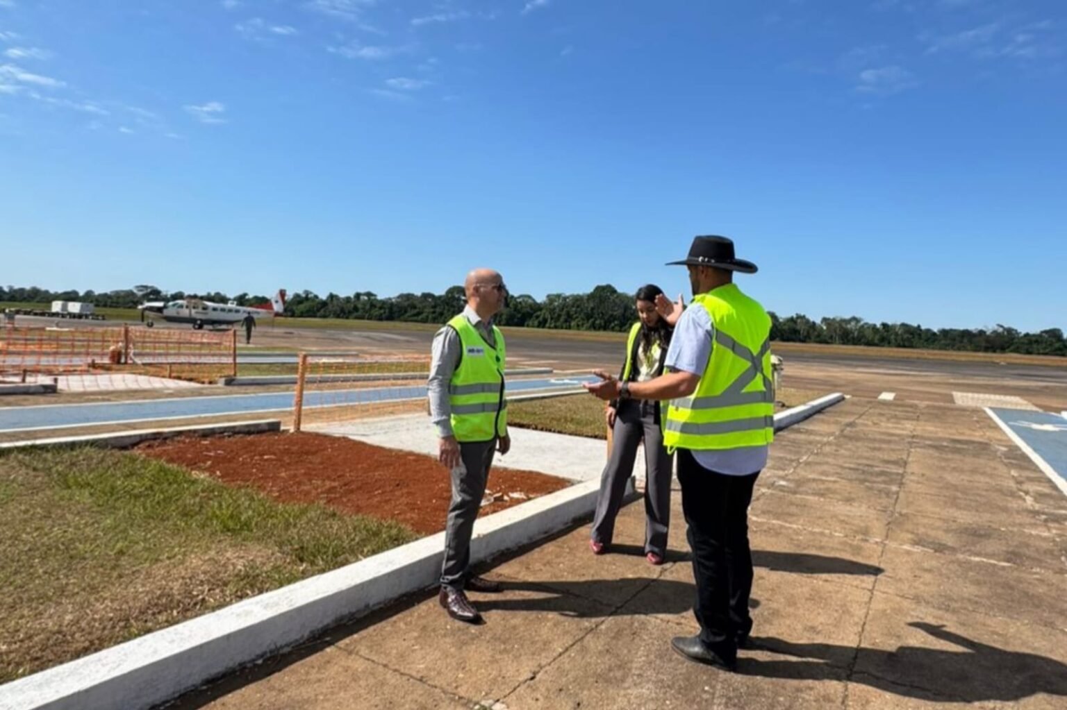 Obras no aeroporto avançam e Aurélio Goiano aposta no desenvolvimento de Parauapebas